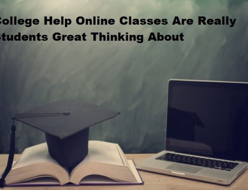 College Help Online Classes Are Really Students  Thinking About
